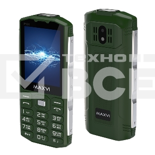 Мобильный телефон Maxvi P101 зеленый