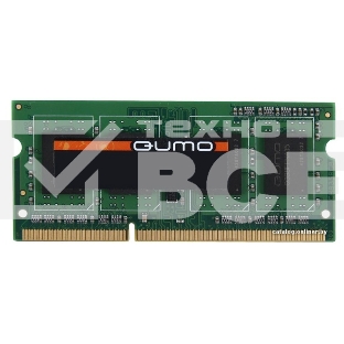 Оперативная память QUMO, DDR3, 4GB (1x4GB), 1600MHz, CL11, SO-DIMM