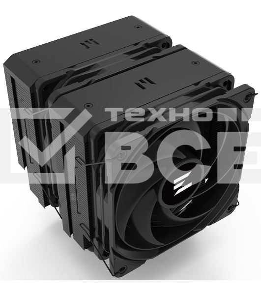 Кулер для процессора Zalman CNPS14X DUO черный, 120 мм, алюминий/медь, 2000 об/мин, 29.7 дБ, 4 pin, 270 Вт, 159 мм