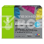 Картридж струйный Cactus CS-C9361 №136 трехцветный (18 мл.) для HP DJ 5443/D4163/DJ 6313/PS 2573/C3183/C4183/D5163/1513/1513s, фото2