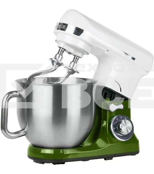 Миксер планетарный Centek CT-1133 (белый/изумруд)