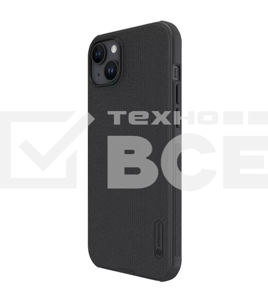 Чехол Super Frosted Shield Pro, черный, (AP IP15 Plus)