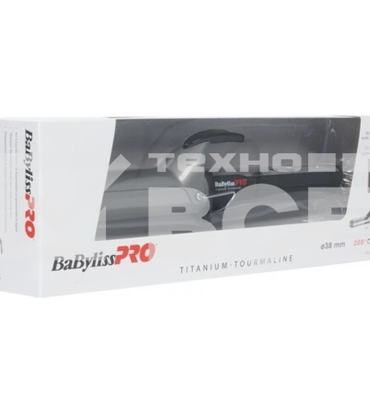 Плойка BaByliss Pro Titanium Tourmaline, 38 мм, 57 Вт