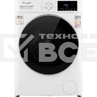 Стирально-сушильная машина Weissgauff WMD 58411 Direct Drive Inverter Premium Steam (432267) белый, фронтальная загрузка 11 кг, 1400 об/мин, класс:A+++