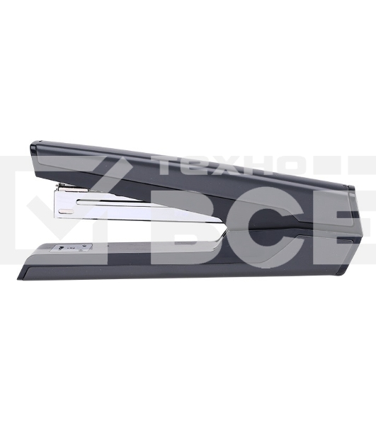Степлер настольный Deli E0463Black Exceed 24/6 26/6 (25листов) черный 100скоб металл закрытый/открытый коробка