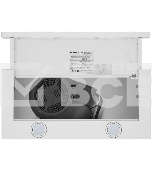 Вытяжка HOMSair FLAT 60 белый