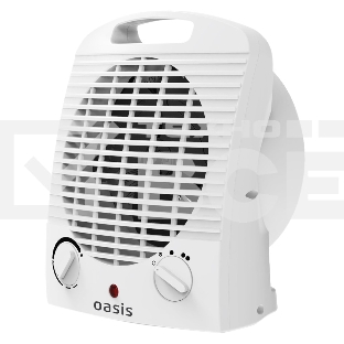 Тепловентилятор Oasis SK-20R белый, 2000 Вт, 20 м2