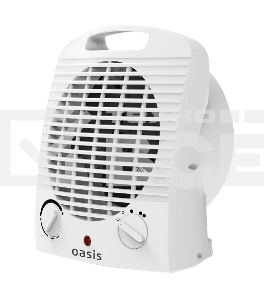 Тепловентилятор Oasis SK-20R белый, 2000 Вт, 20 м2