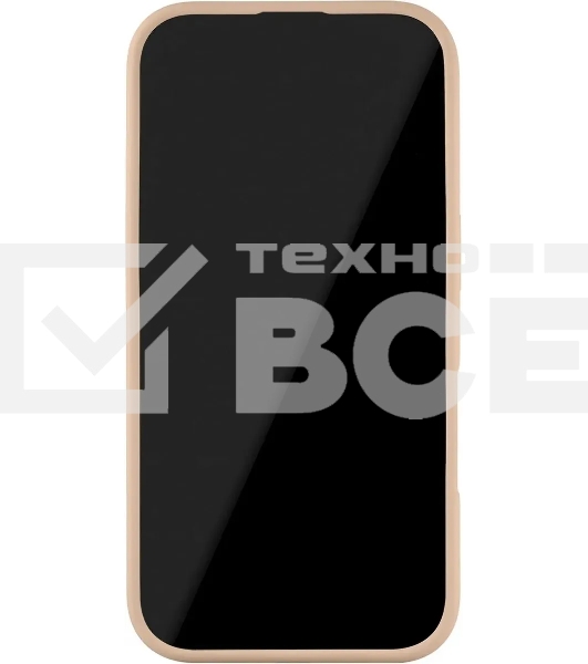 Чехол (клип-кейс) uBear для Apple iPhone 16 Touch with MagSafe темно-бежевый (CS403LT61TH-I24M)