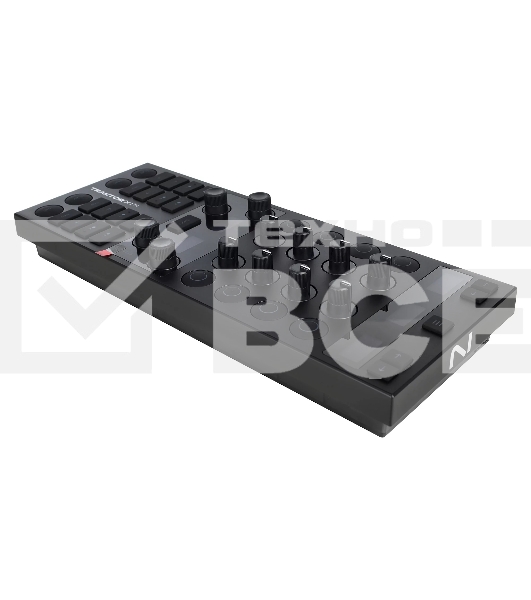 Контроллер DJ [29750] Native Instruments [Traktor X1 Mk3] режимы микшера и эффектов, 5 OLED дисплеев, 34 подсвечиваемые кнопки, 4 энкодера, 8 поворотных регуляторов, 3-х портовый USB-hub, Traktor Pro 3