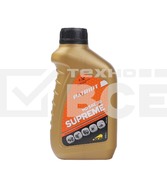 Масло PATRIOT SUPREME HD SAE 30 4T 0,592л.