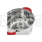 Кастрюля WEBBER BE-341/2 3 л, нержавеющая сталь, со стеклянной крышкой, фото4