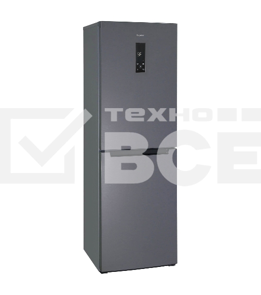 Холодильник Бирюса Б-W940NF графит двухкамерный 210/130л морозилка снизу, No Frost