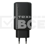 Сетевое зарядное устройство MORE CHOICE NC79a 1USB+2Type-C 3.0A PD 65W быстрая зарядка для Type-C 2м, черный, фото2
