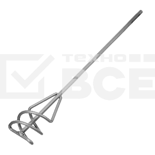 Миксер Сибртех для строительных смесей, 60х9х400 мм, шестигранный хвостовик