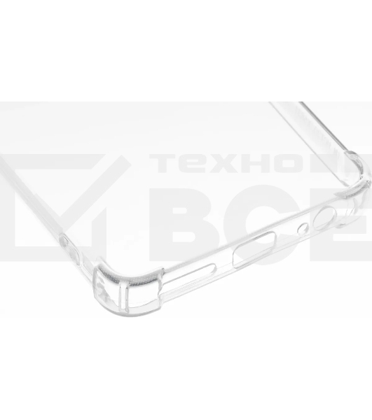 Чехол (клип-кейс) BoraSCO для Infinix Hot 30 Bumper Case прозрачный (72317)