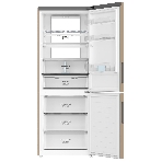 Холодильник Haier C4F744CGGU1 золотистый двухкамерный 303/136л морозилка снизу, No Frost, фото3