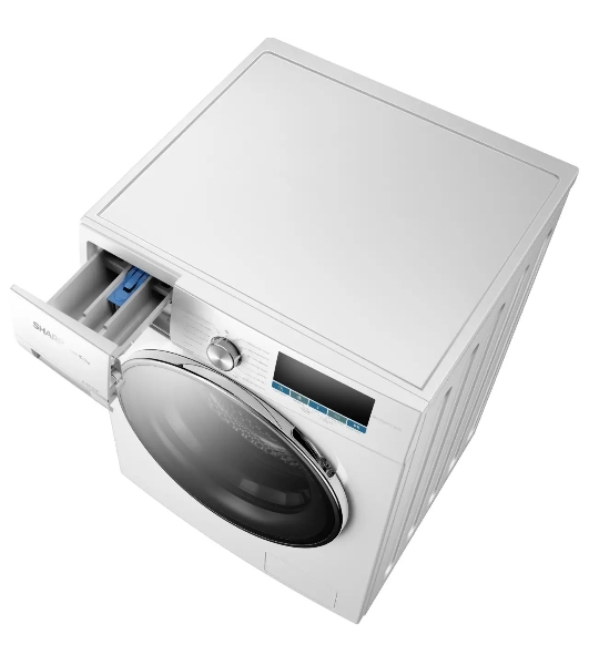 Стиральная машина Sharp ES-FSI1012DLZ-W белый, загрузка фронтальная 10 кг, 1200 об/мин, класс A+++