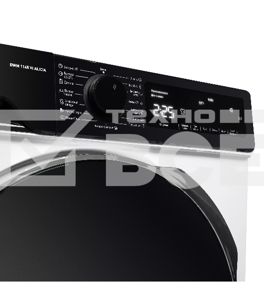Стиральная машина DeLonghi DWM 1145 VI ALICIA белый, загрузка фронтальная 10,5 кг, 1400 об/мин., класс: А+++