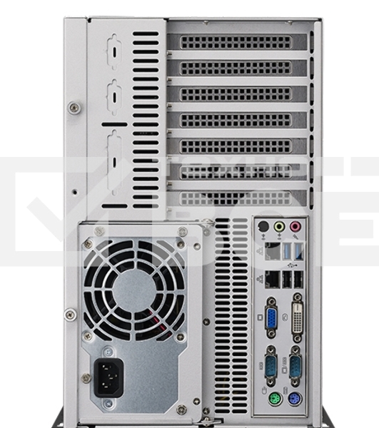 Компьютерный корпус промышленного компьютера Advantech IPC-7130-00B, без источника питания