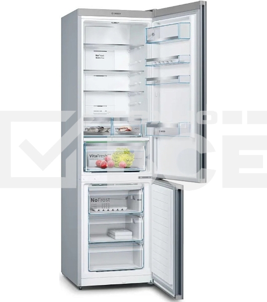 Холодильник Bosch KGN39LB30U черный двухкамерный 279/87л морозилка снизу