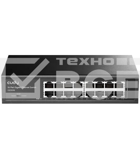 Коммутатор Cudy GS1016 (L2) 16x1Гбит/с неуправляемый