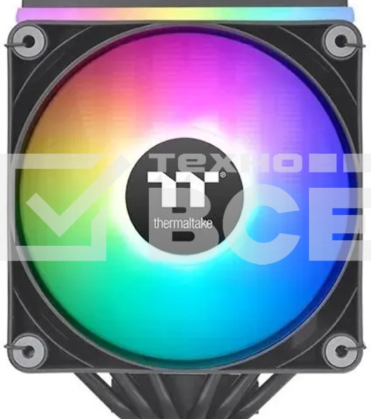 Устройство охлаждения (кулер) Thermaltake Astria 600 ARGB Soc-AM5/AM4/1151/1200/1700 черный 4-pin 26.8dB Al 265W Ret (CL-P121-CA12SW-A)