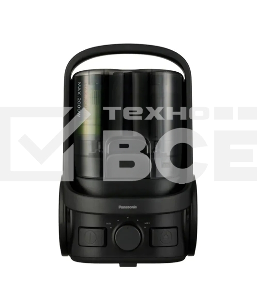 Пылесос Panasonic MC-CL605K147 чёрный, 240/2000 Вт, уборка сухая, пылесборник контейнер, 2.2 л