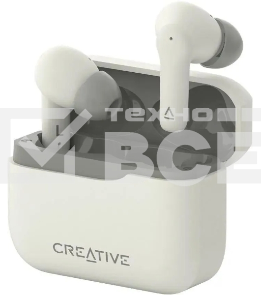 Гарнитура вкладыши Creative Zen Air Plus бежевый беспроводные bluetooth в ушной раковине
