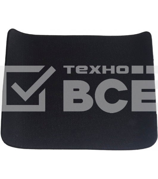 Коврик для мышки Raskat черный XS (300x250, резина/ткань, прошитый край)