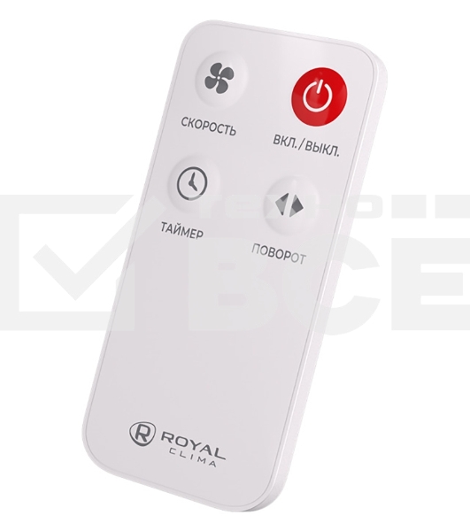 Бытовой вентилятор Royal clima RSF-1401E-WT