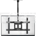 Потолочный кронштейн ONKRON N1L для телевизора 32'-80' потолочный телескопический, черный, фото4