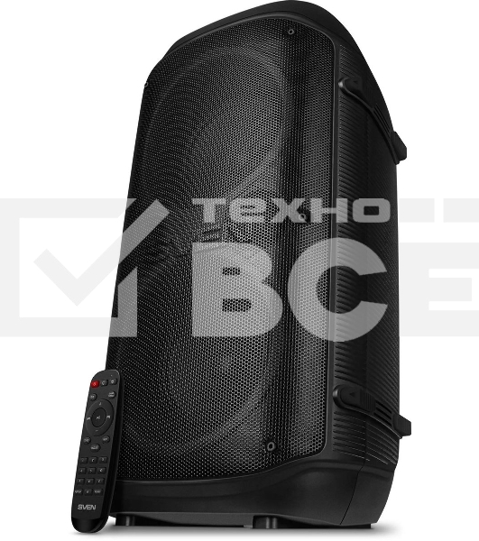 Колонка портативная Sven PS-800 черный 100W 2.0 BT 10м 4400mAh