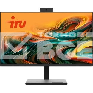 Моноблок IRU Tactio 23IH6PA 23.8' Full HD i3 12100 (3.3) 16Gb SSD 256Gb UHDG 730 CR FreeDOS GbitEth WiFi BT Cam черный 1920x1080