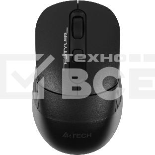 Мышь беспроводная A4Tech Fstyler FB10C черный, 2000 dpi, радиоканал, Bluetooth, USB, кнопки - 4