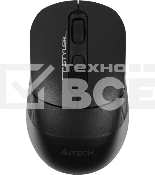 Мышь беспроводная A4Tech Fstyler FB10C черный, 2000 dpi, радиоканал, Bluetooth, USB, кнопки - 4
