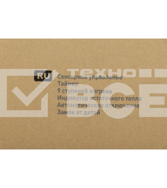 Индукционная варочная панель Maunfeld AVI292BK, конфорок: 2 шт., стеклокерамика, независимая, черный