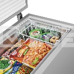 Морозильный ларь Maunfeld MFL200GR, серый, 200л, фото5