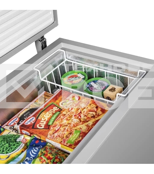 Морозильный ларь Maunfeld MFL200GR, серый, 200л