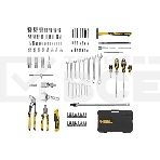 Набор инструментов Denzel 1/2', 1/4', CrV, S2, пластиковый кейс, 122 предмета, фото19