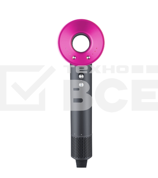 Фен Blackton Bt HD1818M серый/розовый, 1800 Вт, ионизация