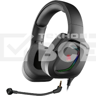 Наушники с микрофоном A4Tech Bloody G573P черный 2м мониторные оголовье (G573P)