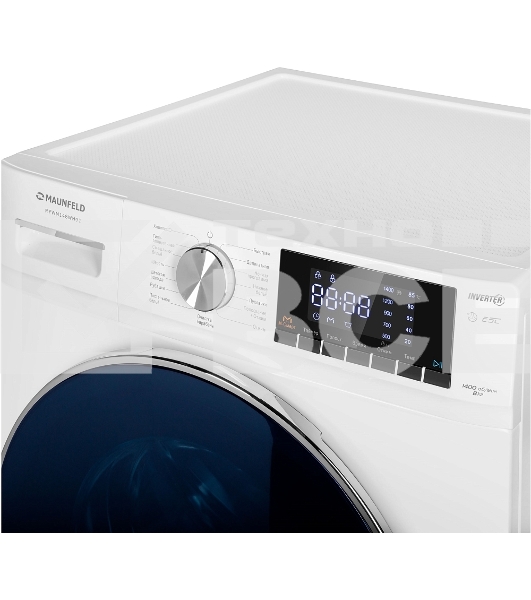 Стиральная машина Maunfeld MFWM148WH02 белый, загрузка фронтальная 8 кг, 1400 об/мин., класс: А+++