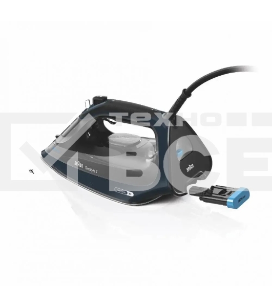 Утюг Braun SI9682DB 3200Вт черный/синий