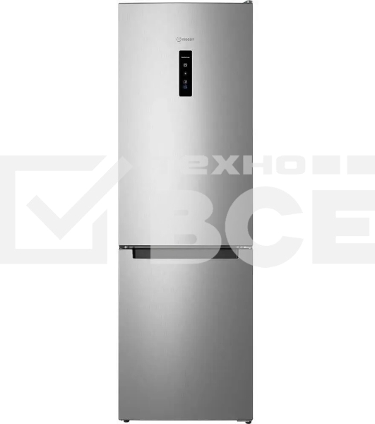 Холодильник Indesit ITS 5180 G серебристый двухкамерный 220/78л морозилка снизу, No Frost