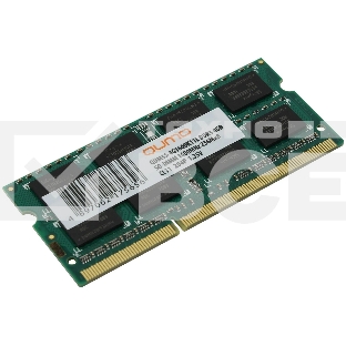 Оперативная память QUMO, DDR3, 4GB (1x4GB), 1600MHz, CL11, SO-DIMM