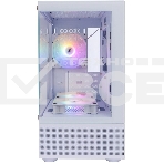 Компьютерный корпус 1STPLAYER MIKU Mi2-A White / mATX / 3x120mm LED fans / Mi2-A-WH-2F1R-W-1F1-W, фото2