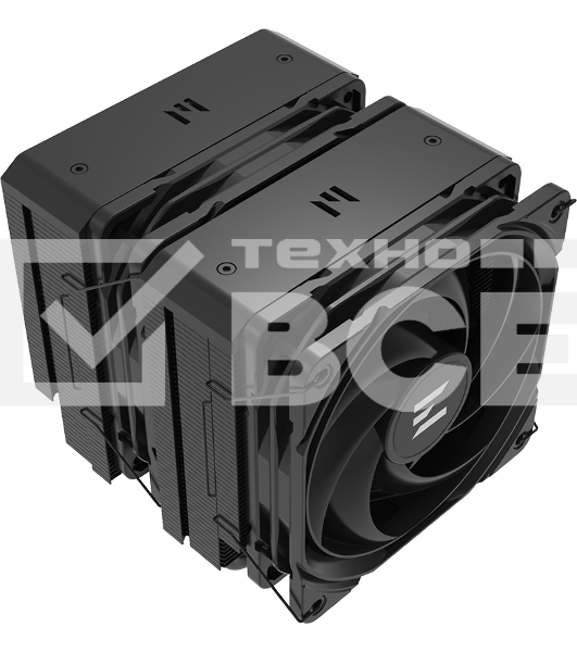 Кулер для процессора Zalman CNPS14X DUO черный, 120 мм, алюминий/медь, 2000 об/мин, 29.7 дБ, 4 pin, 270 Вт, 159 мм