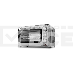 Мини-печь BQ EO1002B Steel-Black. Мощность 1600 Вт, Объем 30 л, Конвекция, 5 режимов работы, Таймер до 60 мин, фото5