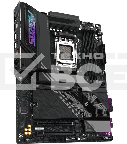 Материнская плата Gigabyte X870E AORUS ELITE WIFI7, AM5, AMD X870E, 4xDDR5, 4xSATA, 4xM.2, 1xPCI-E 5.0 x16, 1xPCI-E 4.0 x4, 1xPCI-E 3.0 x4, 1xHDMI, 1x 2.5Gb LAN, 4xUSB-A 3.2 Gen 1, 2xUSB-A 3.2 Gen 2, 4xUSB-A 2.0, 2xUSB-C 4.0, 2x3.5 мм, 7.1, ATX